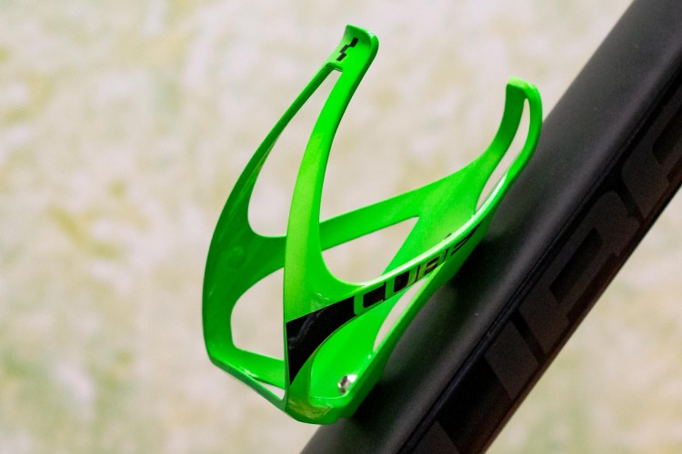 cube bottle cage green