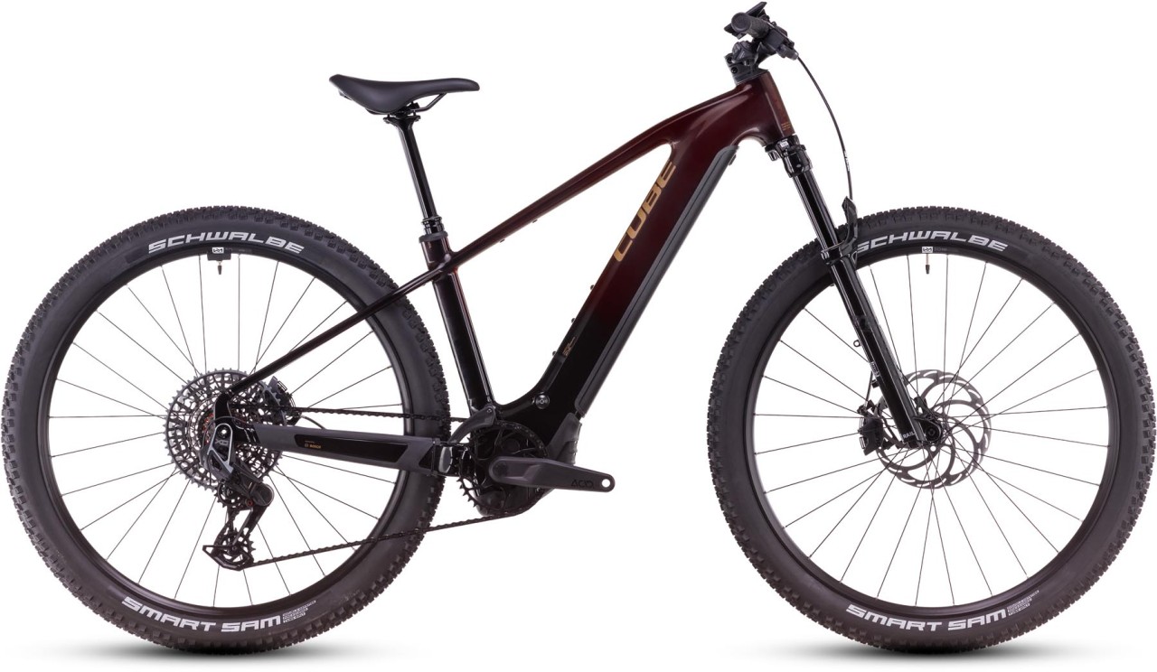 Cube Reaction Hybrid SLT solareclipse n bronze - E-Bike Hardtail Mountainbike