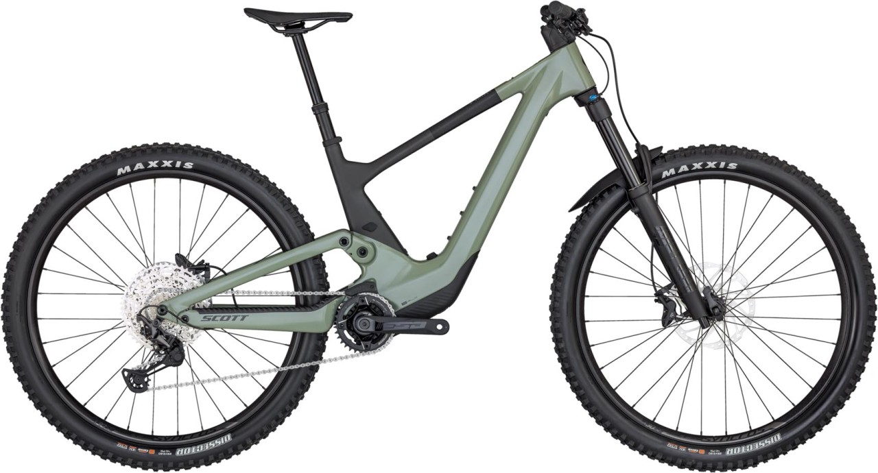 Scott Voltage eRIDE 910 undergrowth green 2025 - E-Bike Fully Mountainbike