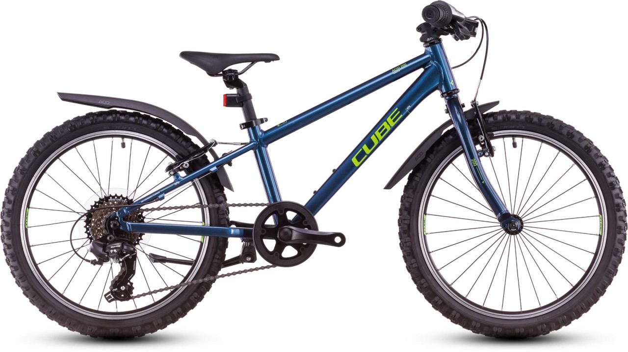 Cube Acid 200 Allroad deepcobalt n apple 2025 - Kid Bike 20 Inches