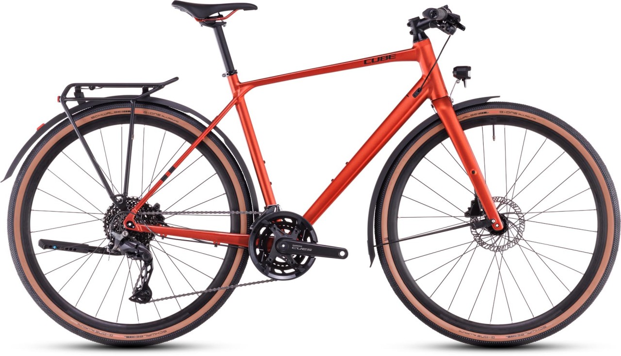 Cube Nulane Pro FE fireorange n black 2025 - Fitness Bike Men