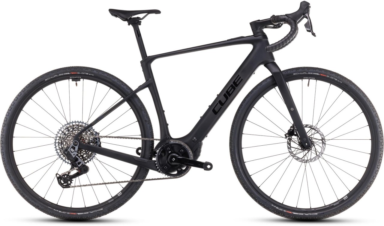 Cube Nuroad Hybrid C:62 SLX 400X carbon n glossy 2025 - E-Bike Gravel Bike