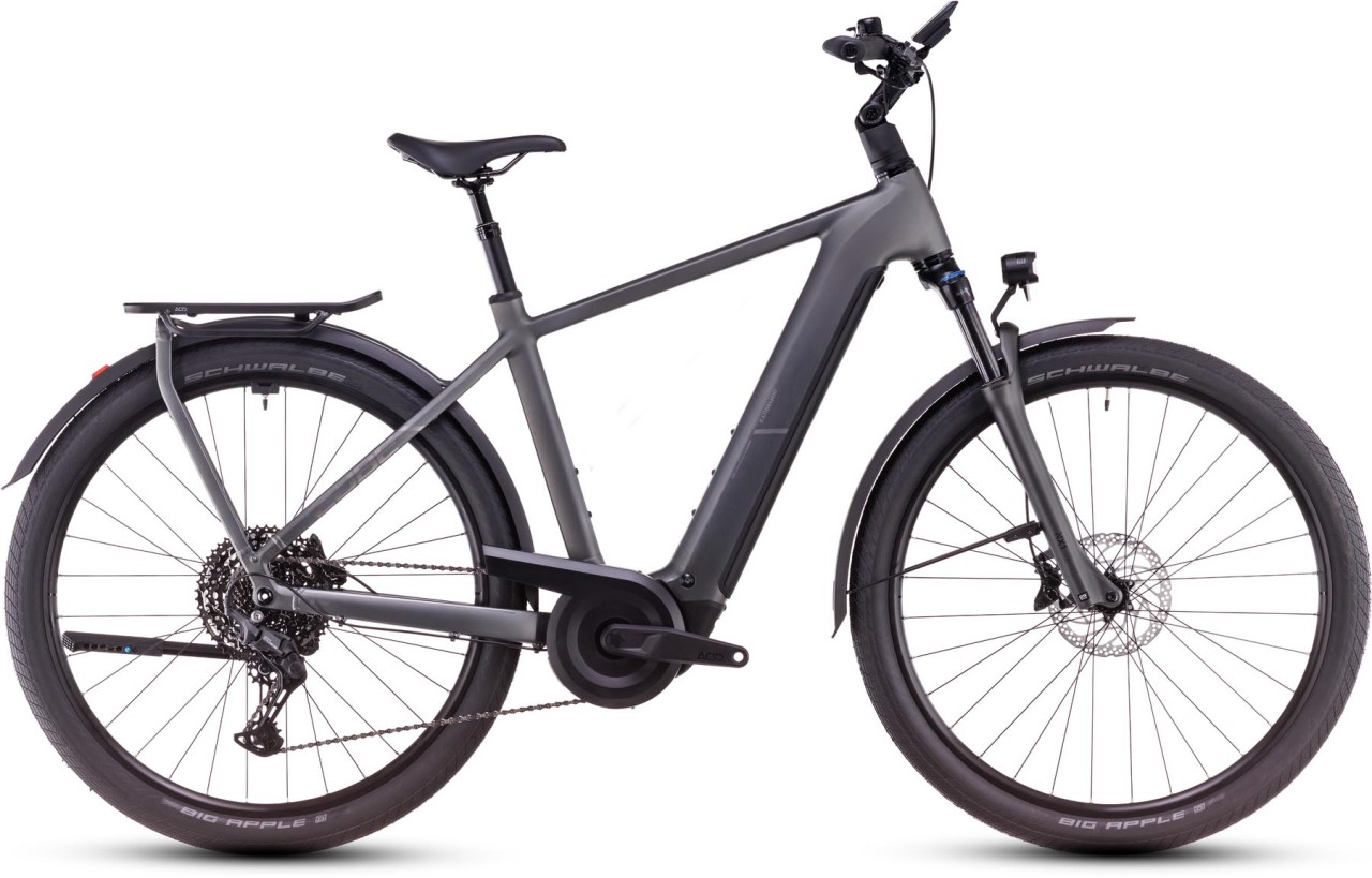 Cube Kathmandu Hybrid Pro slabgrey n chrome - Touring E-Bike Men