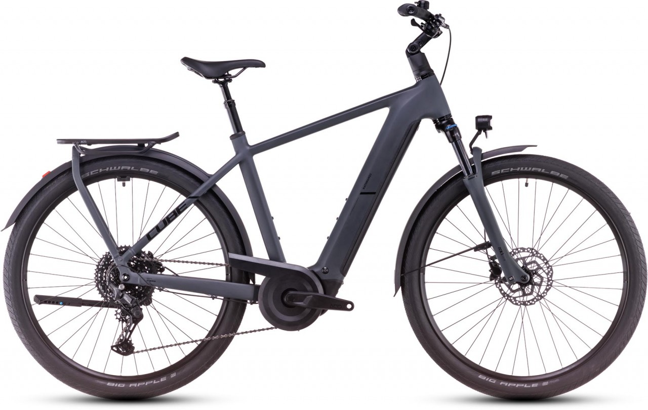 Cube Kathmandu Hybrid ONE 800 shadowgrey n black 2025 - Touring E-Bike Men