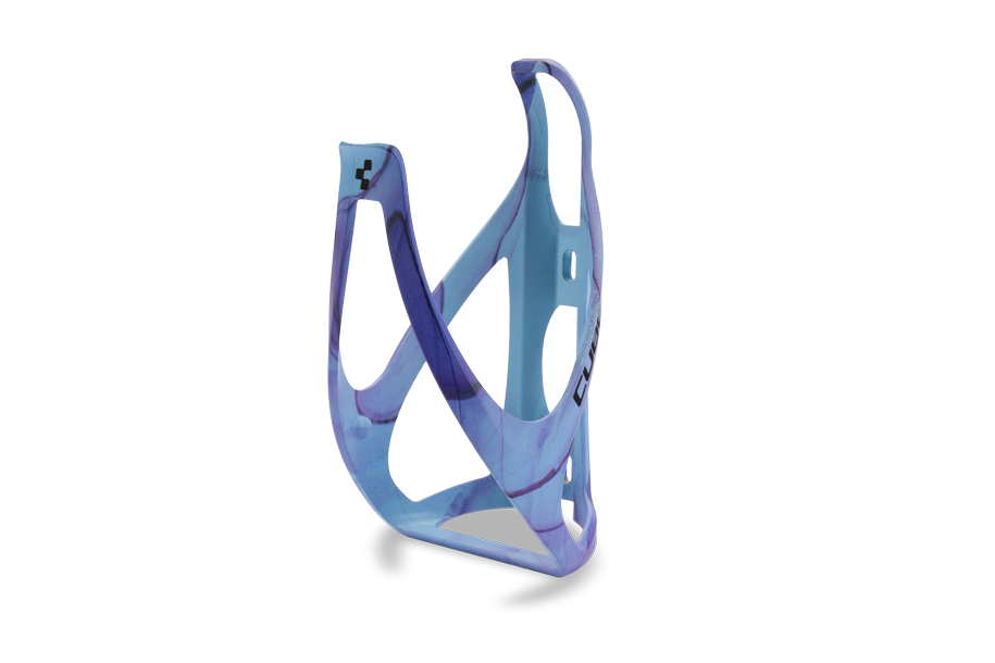 CUBE Bottle cage HPP - matt pigeonblue n art