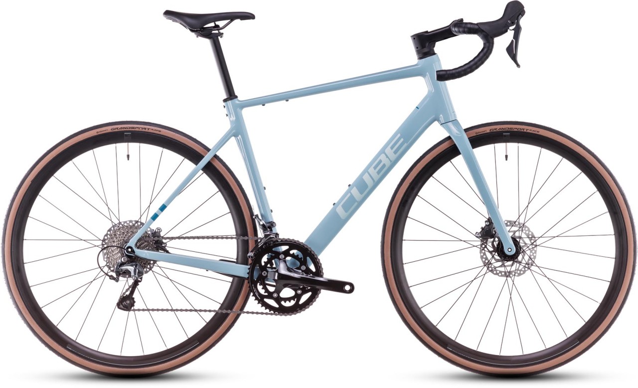 Cube Attain Race tealgrey n ice 2025 - Road Bike Aluminum