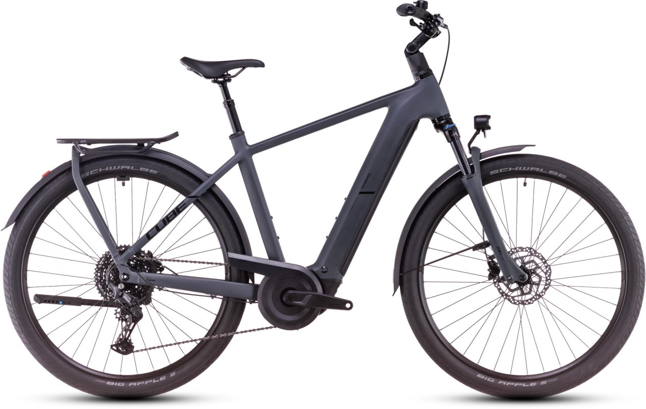 Cube Kathmandu Hybrid ONE shadowgrey n black - Touring E-Bike Men