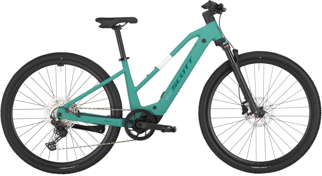 Scott Passage 20 Slope aventurine green 2025 - Touring E-Bike Women