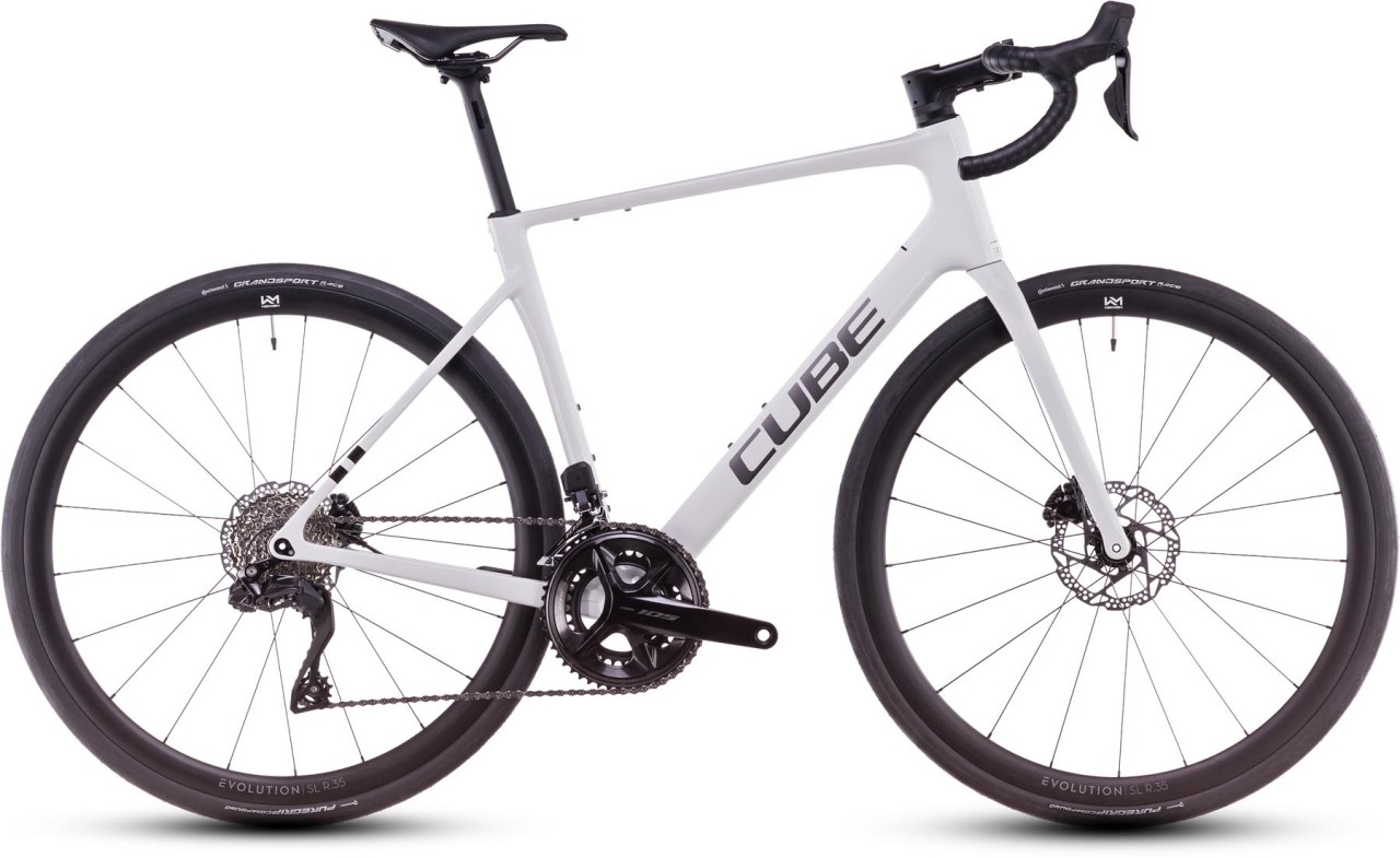 Cube Attain C:62 SLX cotton n grey 2025 - Road Bike Carbon