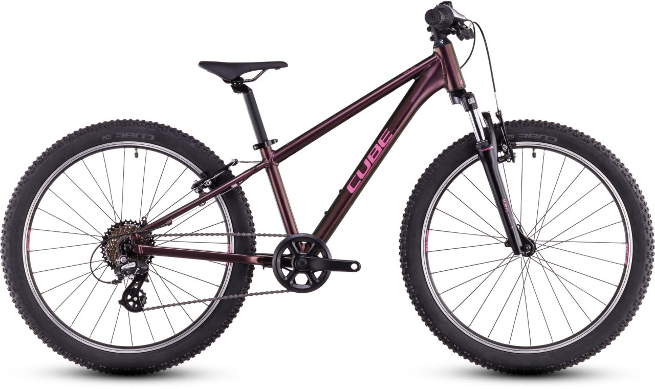 Cube Acid 240 molotov n pink 2025 - Kid Bike 24 Inches