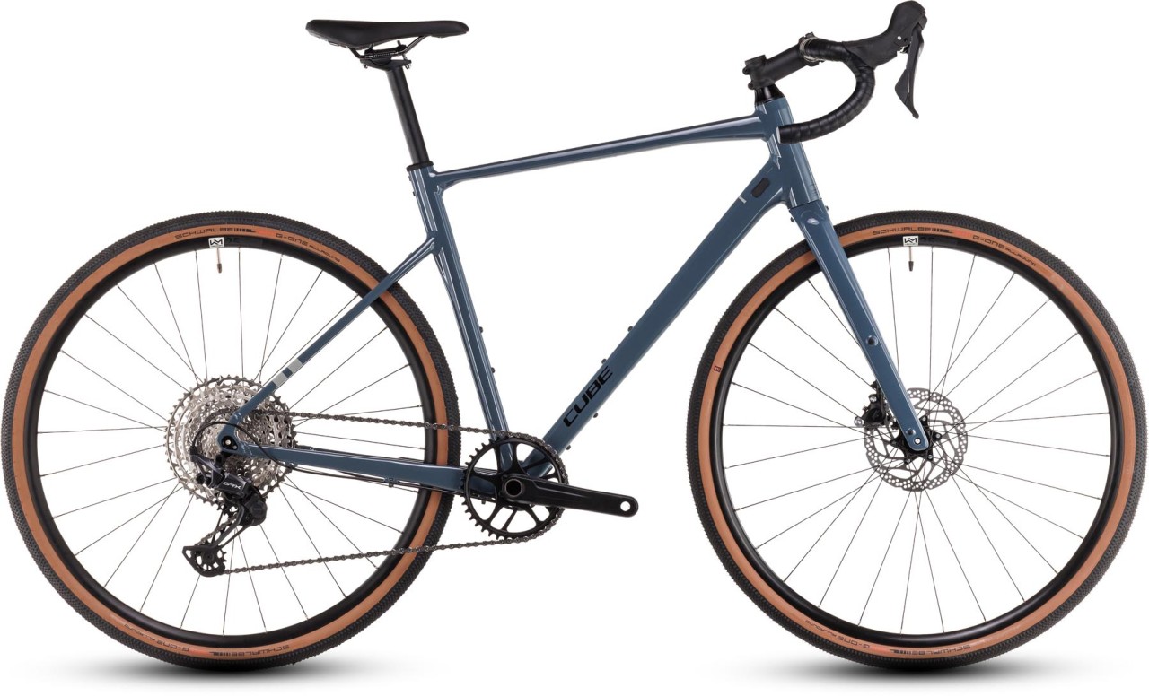 Cube Nuroad EX whale n black 2025 - Gravel bike