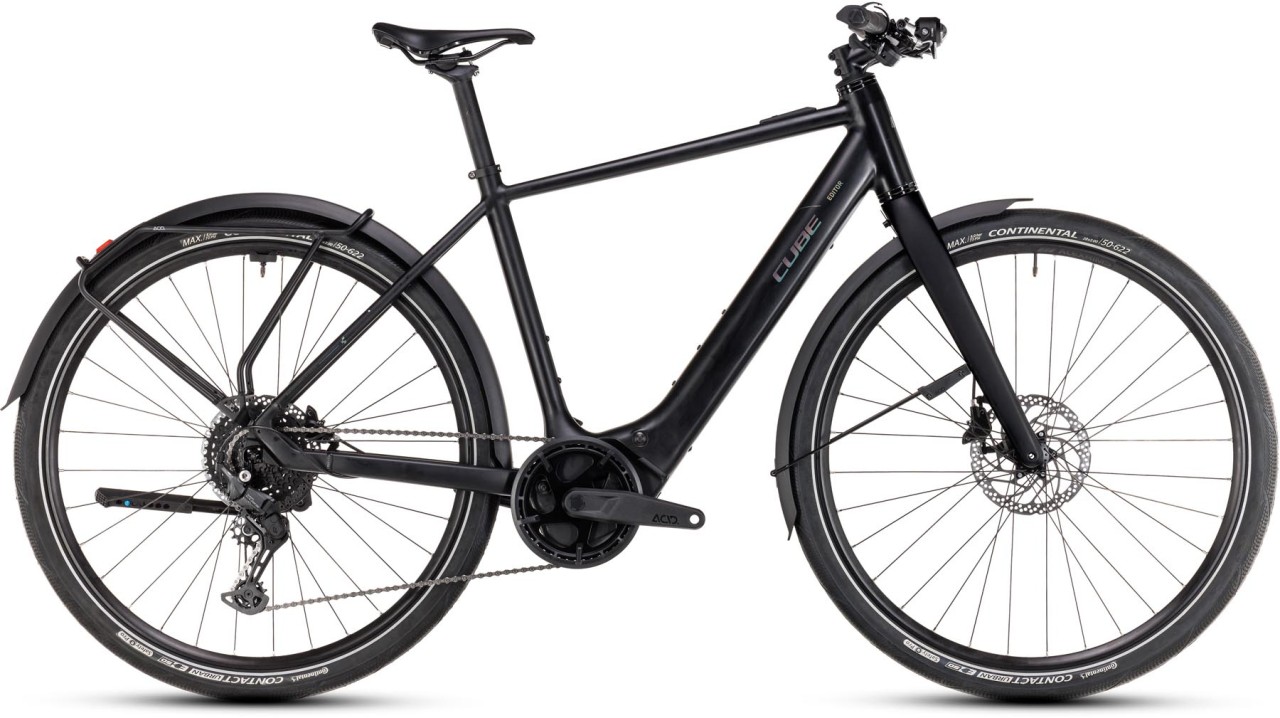 Cube Editor Hybrid Pro FE 400X black n spectral 2025 - Fitness E-Bike Men