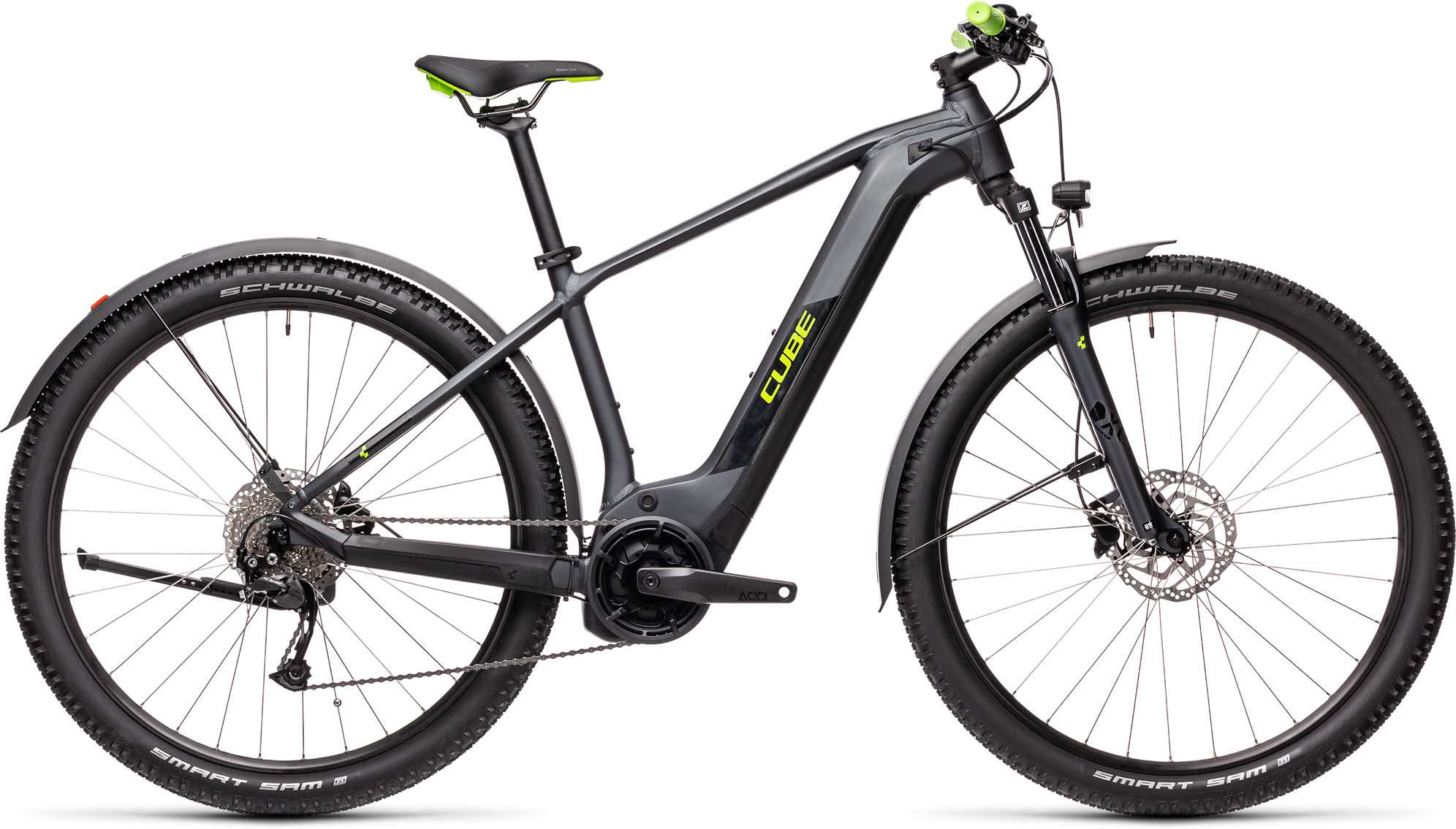 cube reaction hybrid pro 625 2021 electric hardtail black