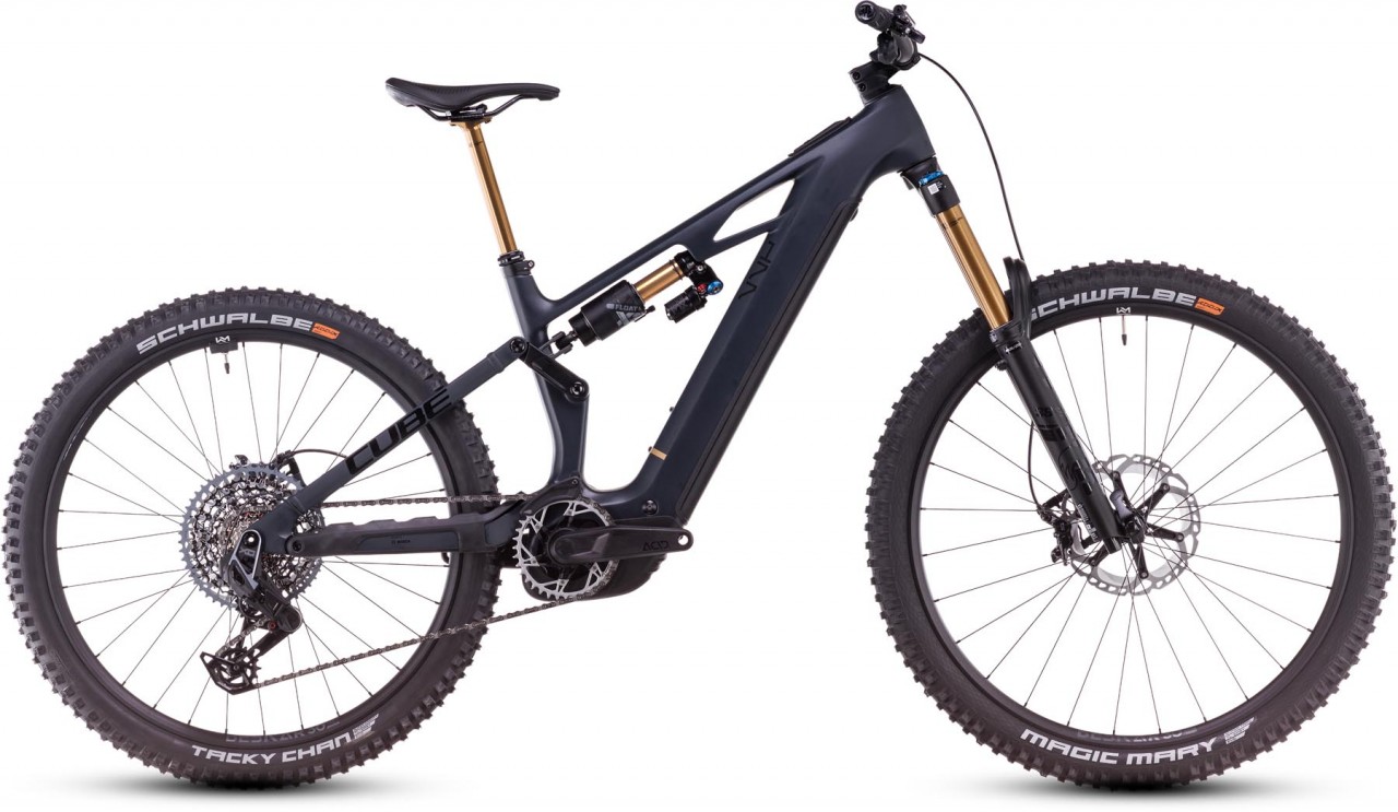 Cube Stereo Hybrid ONE77 HPC AT 800 carbon n gold 2025 - E-Bike Fully Mountainbike