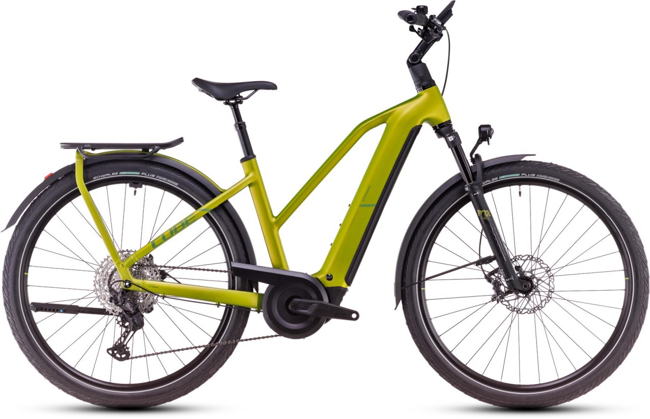 Cube Kathmandu Hybrid EXC 800 lizard n juniper 2025 - Touring E-Bike Women