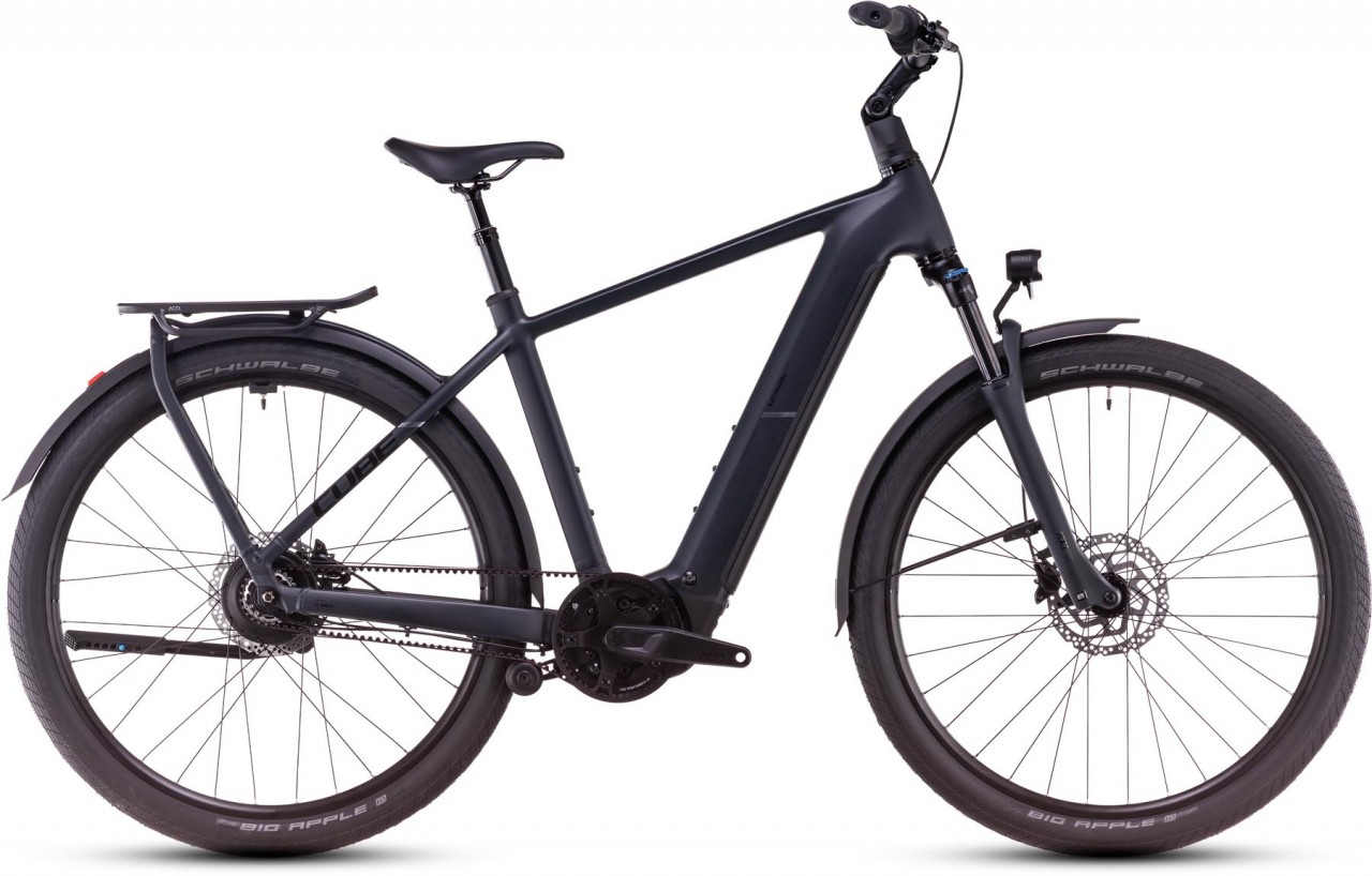 Cube Kathmandu Hybrid Comfort Pro 800 night n chrome 2025 - Touring E-Bike Men