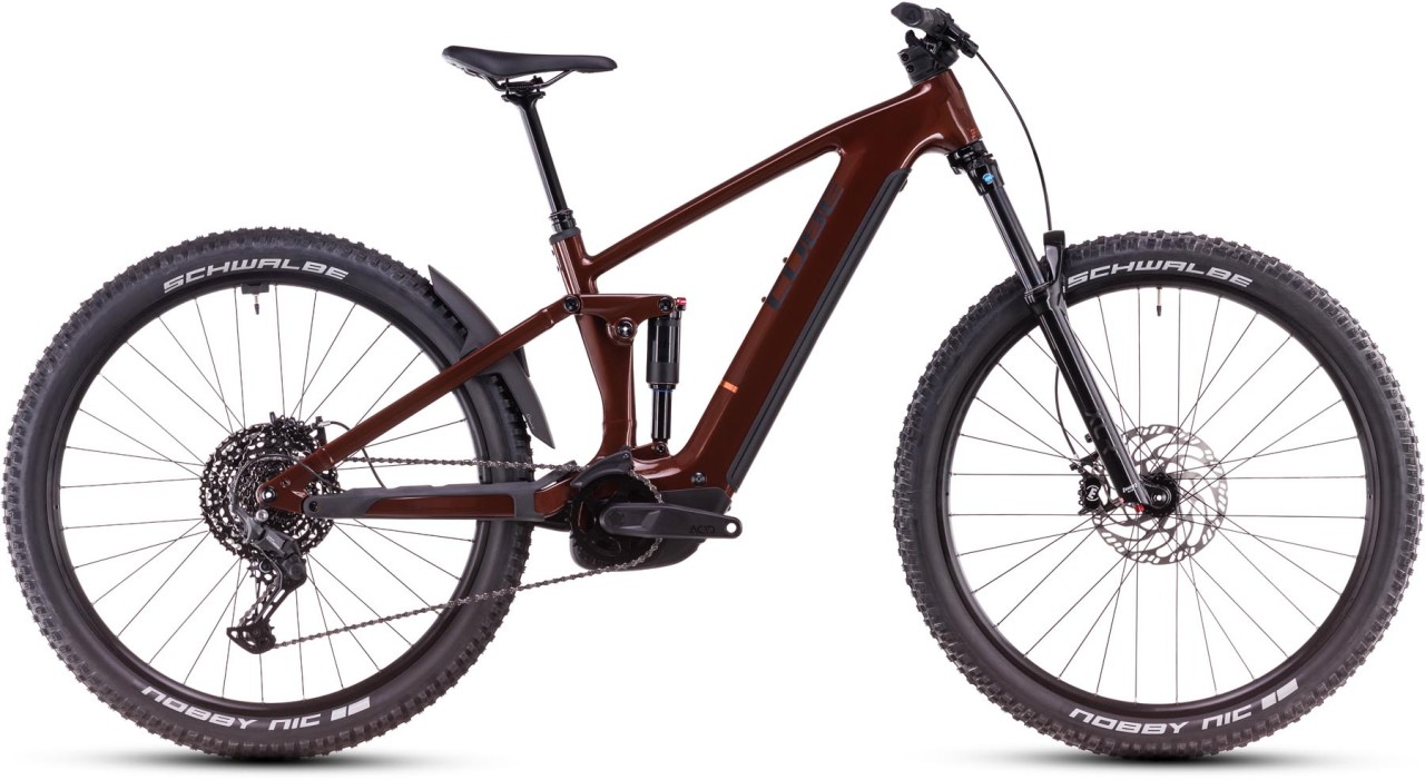 Cube Stereo Hybrid ONE44 Pro bourbon n black - E-Bike Fully Mountainbike