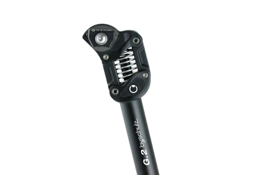 By Schulz Suspension seatpost G.2, Ø3 1, 6mm, 350mm, black, medium 60-85kg