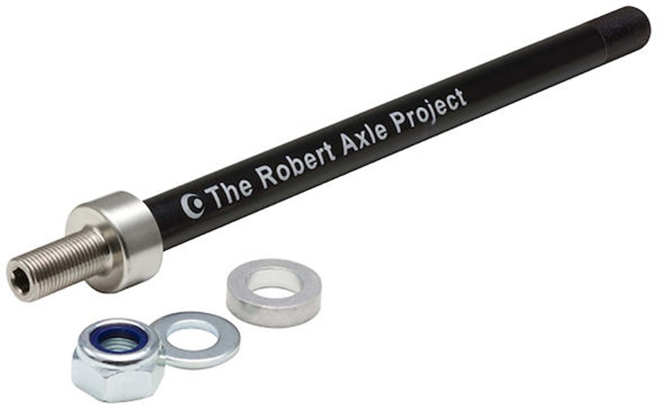 The Robert Axle Project Kid Axle - thru axle for bicycle trailers M12x1.5 159/165 mm