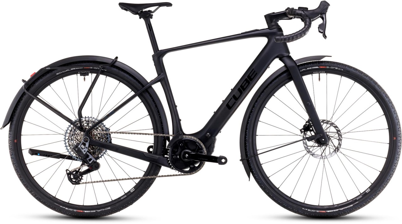 Cube Nuroad Hybrid C:62 SLX FE 400X carbon n glossy 2025 - E-Bike Gravel Bike