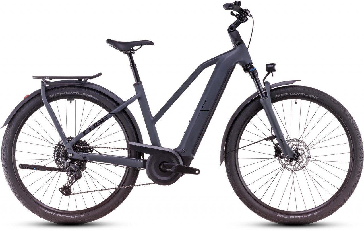 Cube Kathmandu Hybrid ONE 800 shadowgrey n black 2025 - Touring E-Bike Women