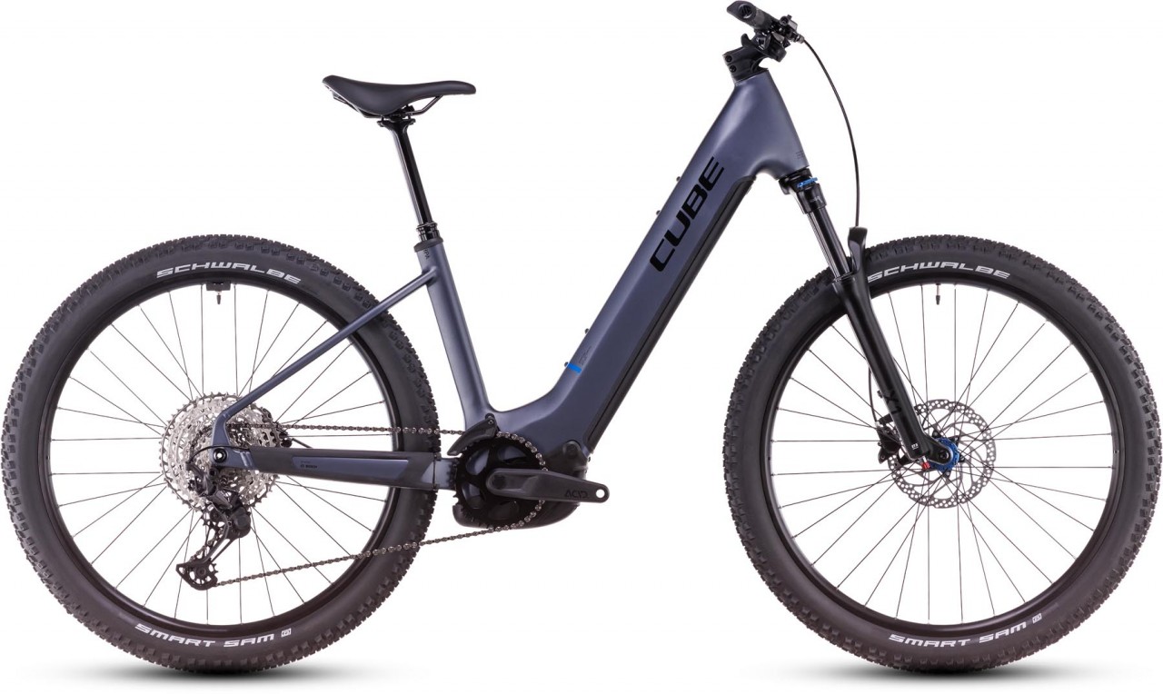 Cube Reaction Hybrid Pro 800 metallicgrey n black 2025 - E-Bike Hardtail Mountainbike Easy Entry