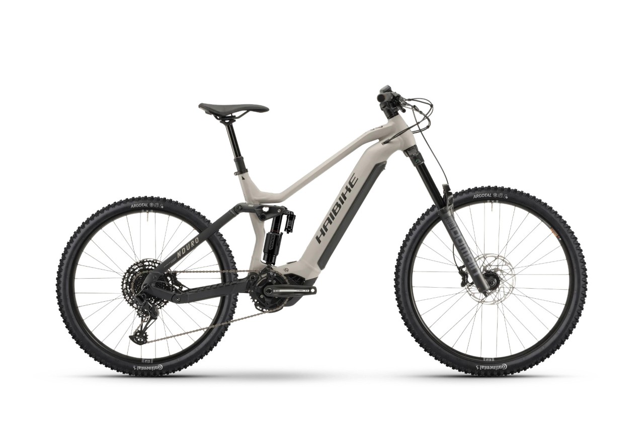 Haibike Nduro 6 Matte Urban Grey Black E Bike Fully Mountainbike