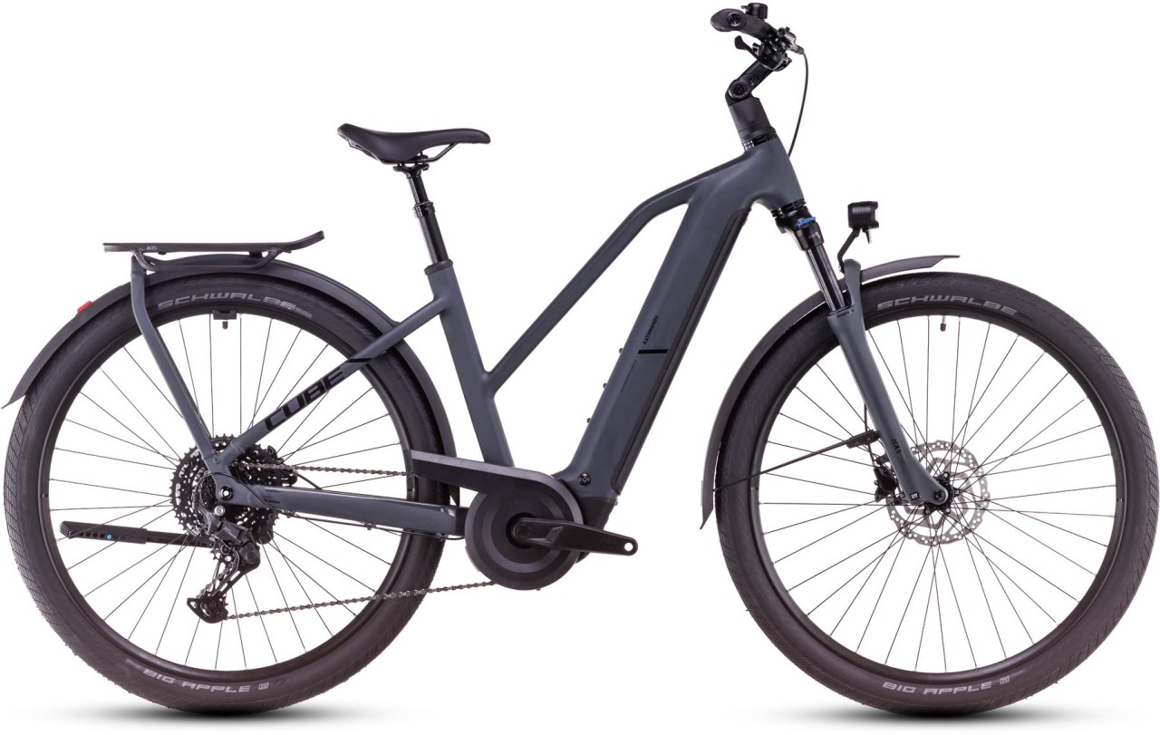 Cube Kathmandu Hybrid ONE shadowgrey n black - Touring E-Bike Women - with damages in paintwork