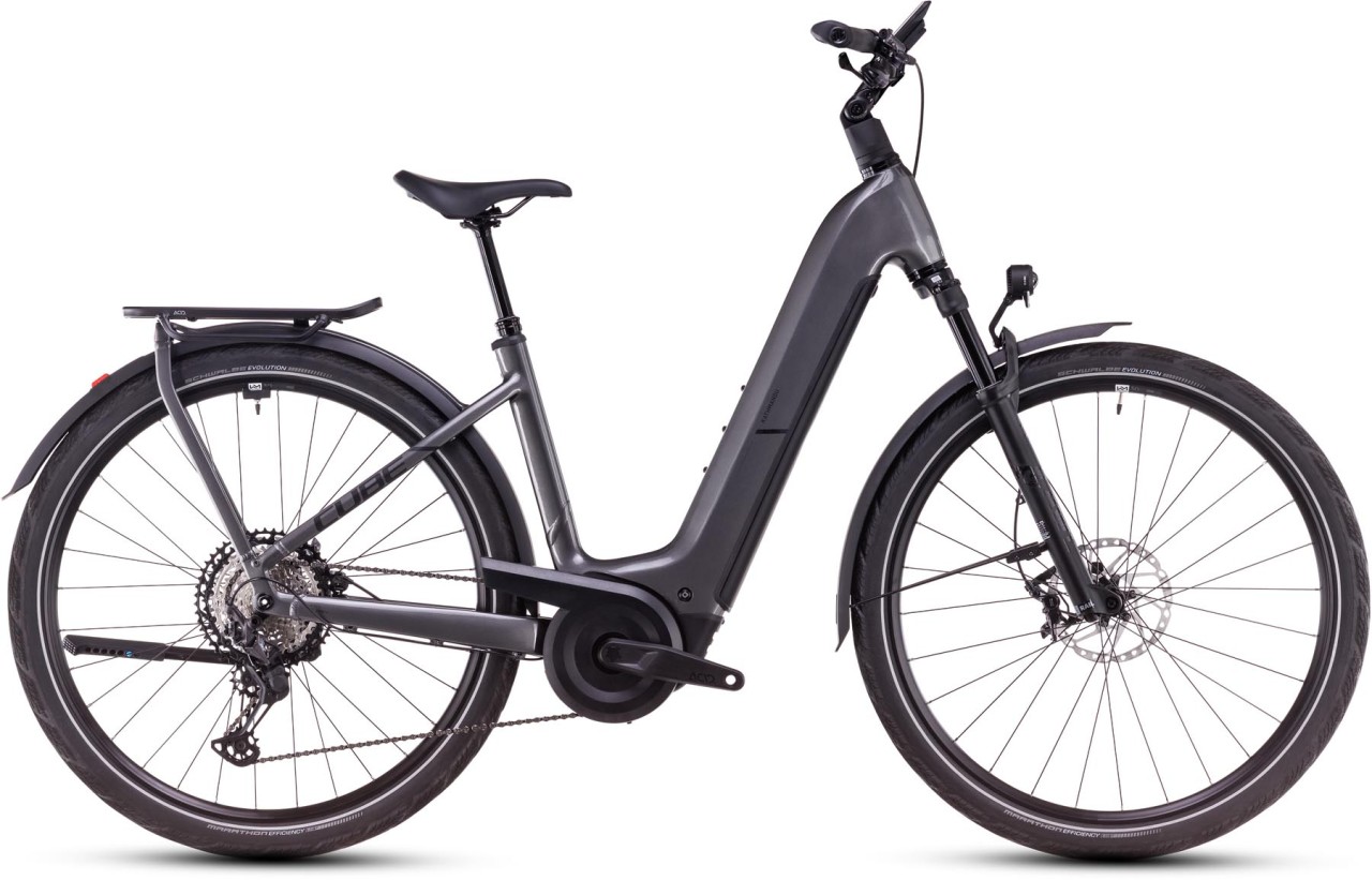 Cube Kathmandu Hybrid SLX graphite n black - Touring E-Bike Easy Entry