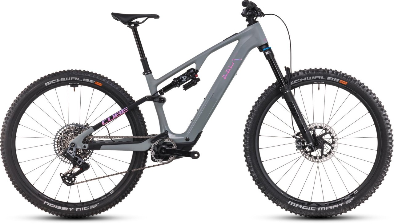 Cube AMS Hybrid ONE44 C:68X TM 400X 29 swampgrey n purplereflex 2025 - E-Bike Fully Mountainbike