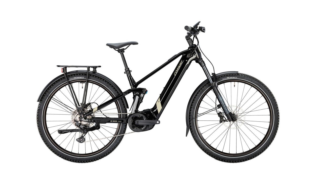 Conway Xyron SUV 2.9 625Wh black metallic / desert matt 2023 - E-Bike Fully Mountainbike - with damages in paintwork