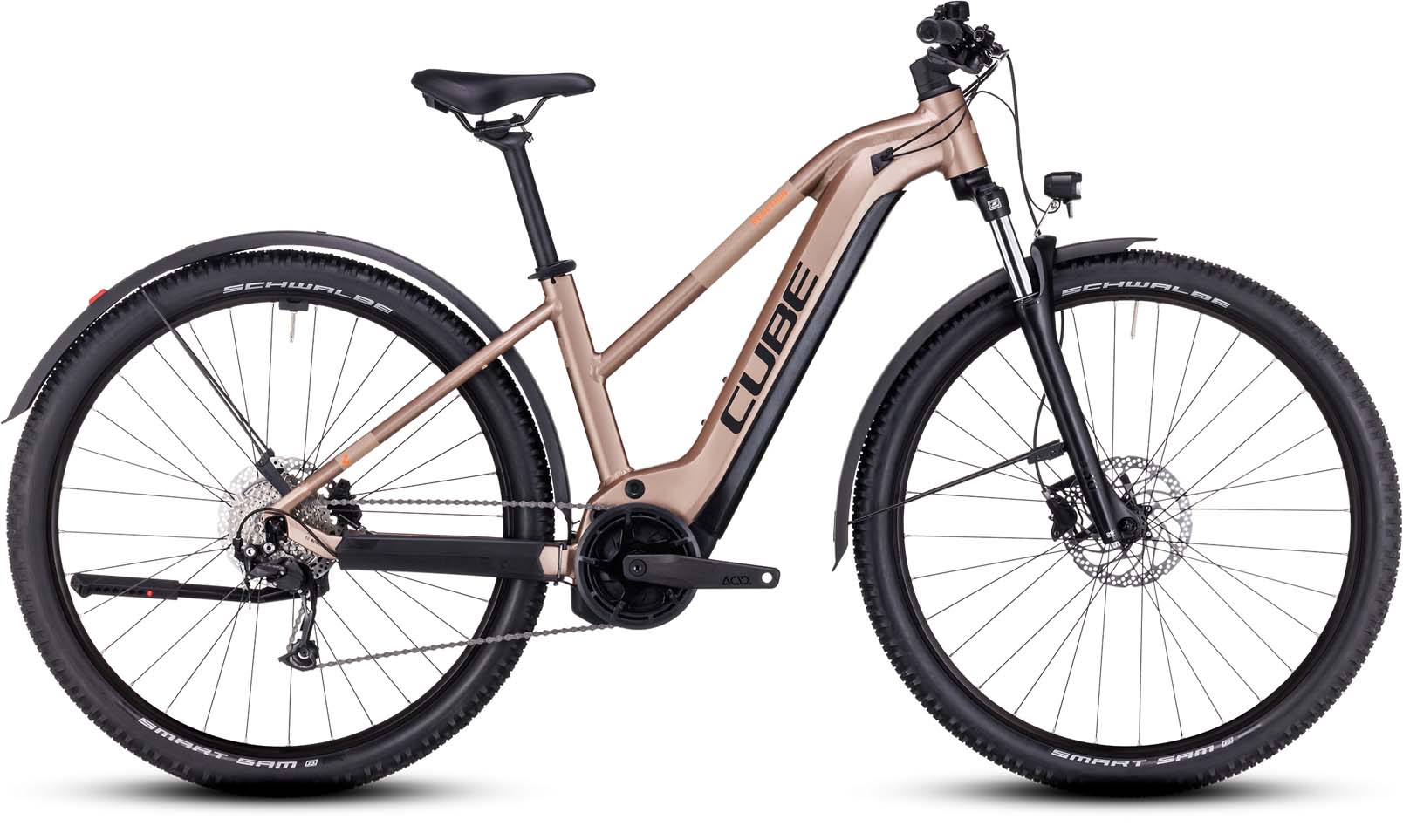 mountainbike damen orange