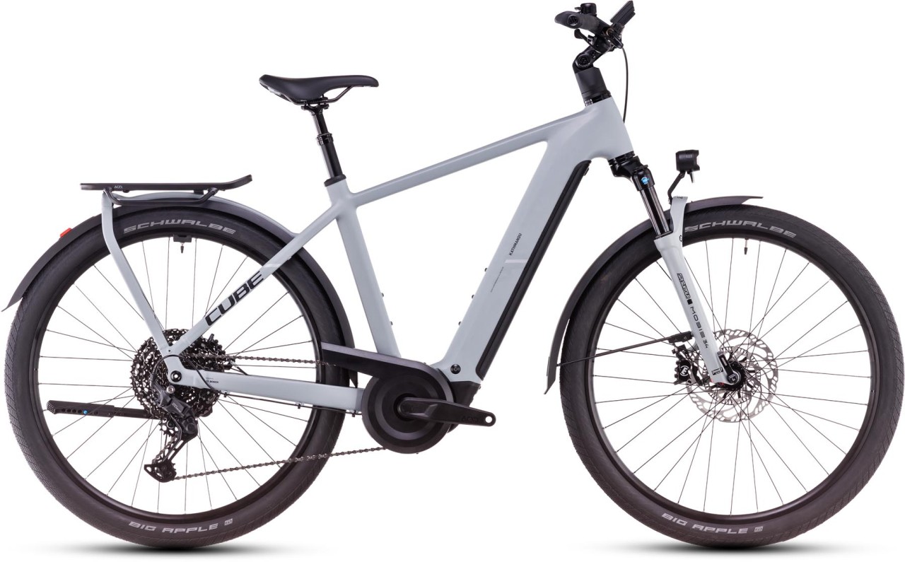 Cube Kathmandu Hybrid EX haze n black - Touring E-Bike Men