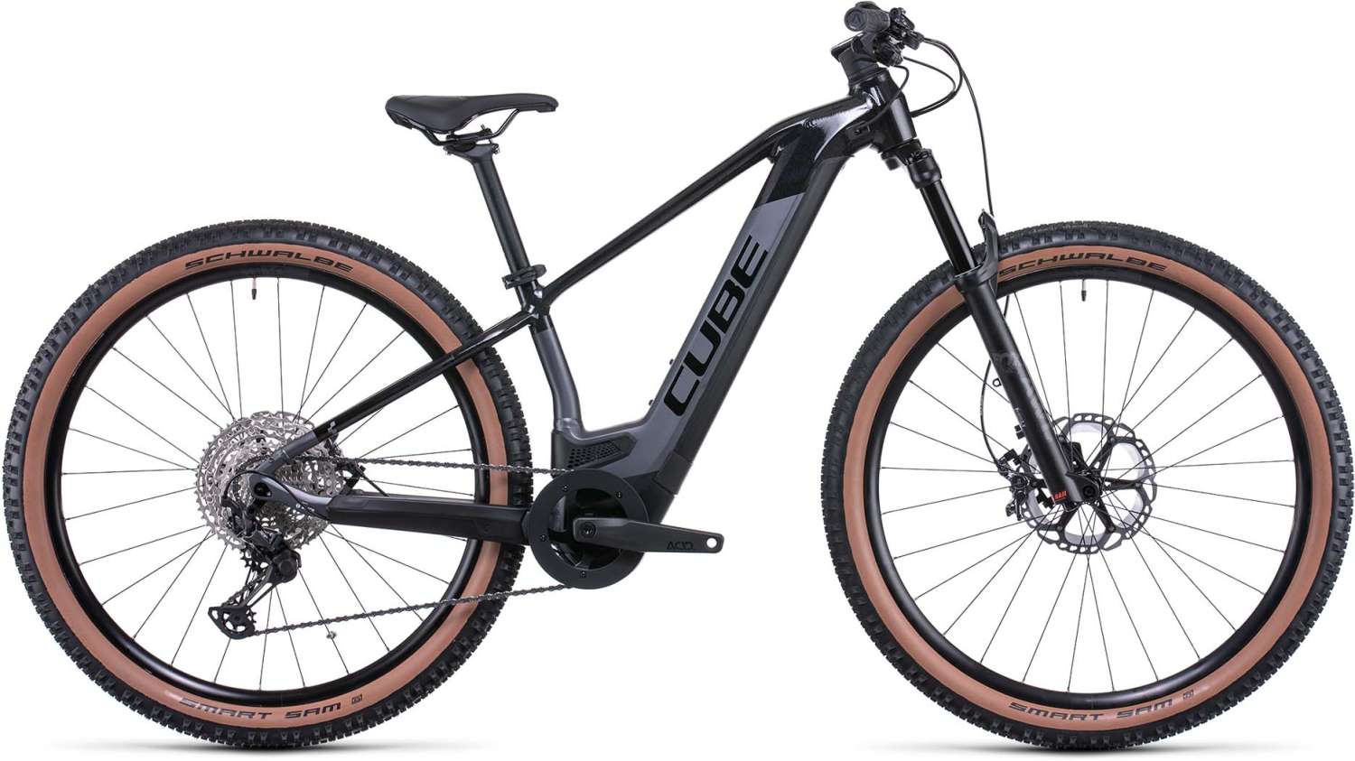 cube kathmandu hybrid exc 750 black silver 2023