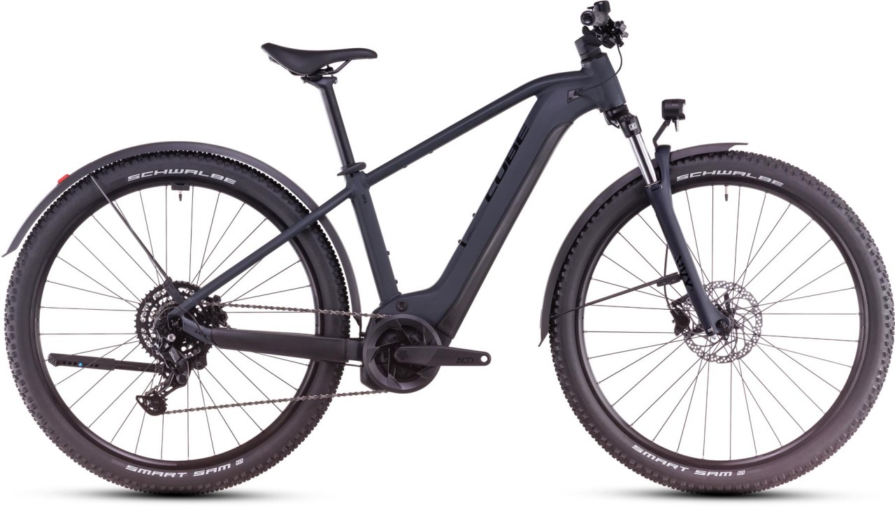 Cube Reaction Hybrid Performance 625 Allroad night n black 2025 - E-Bike Hardtail Mountainbike