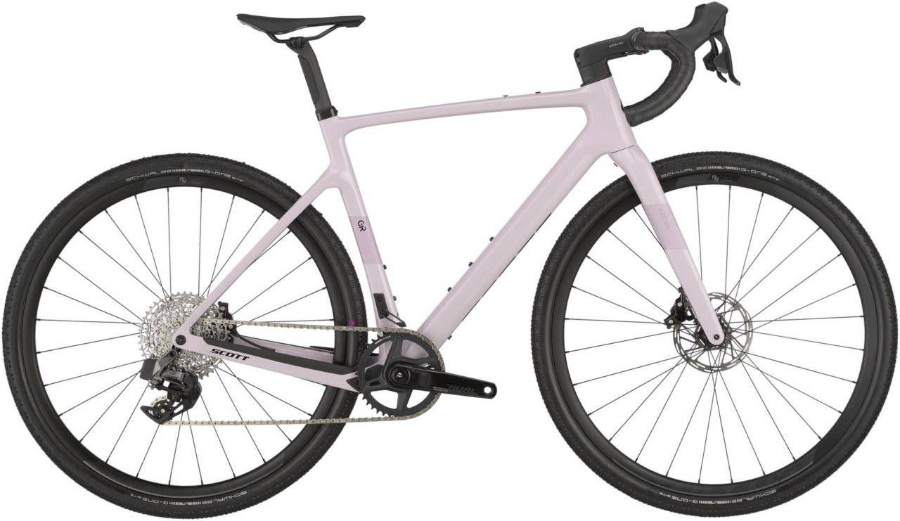 Scott Addict Gravel 30 hushed pink 2025 - Gravel bike