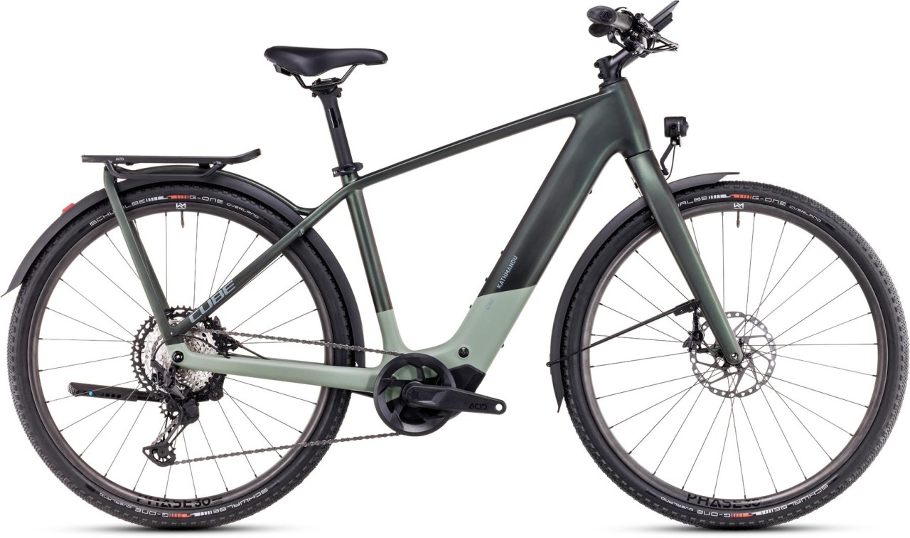 Cube Kathmandu Hybrid C:62 SLT 400X stellar n origanogreen 2025 - Touring E-Bike Men