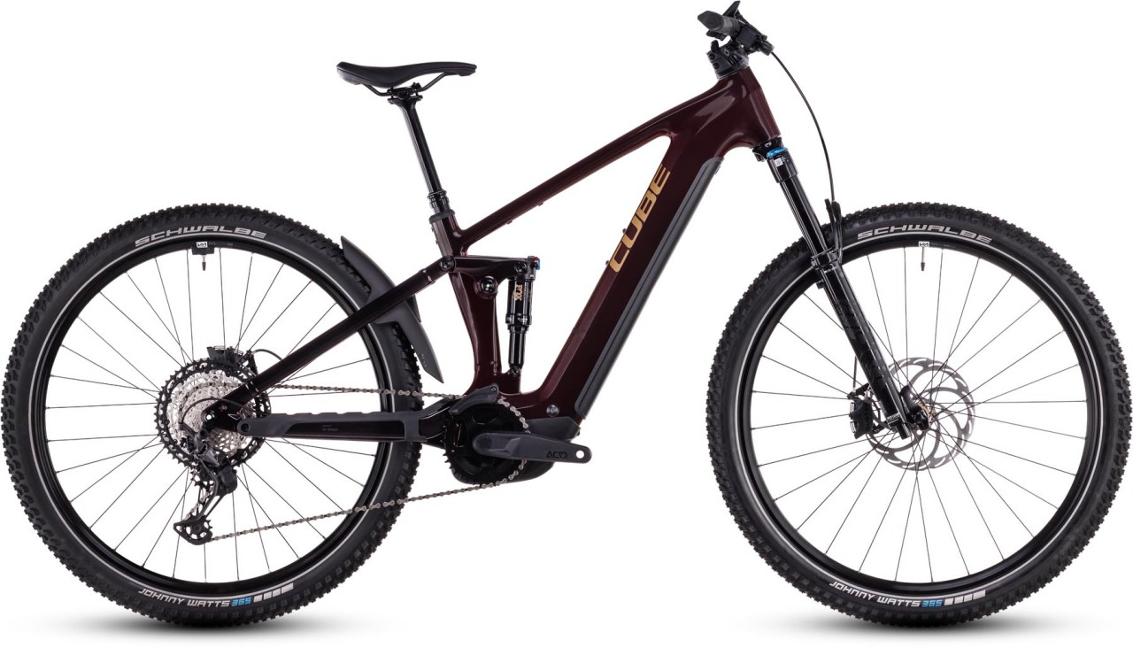 Cube Stereo Hybrid ONE22 SLT solareclipse n gold - E-Bike Fully Mountainbike