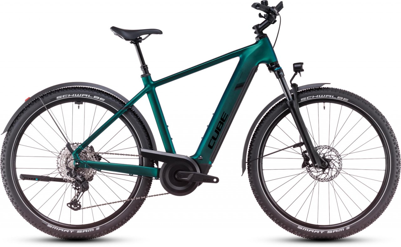 Cube Nuride Hybrid EXC Allroad 800 goblin n black 2025 - Touring E-Bike Men