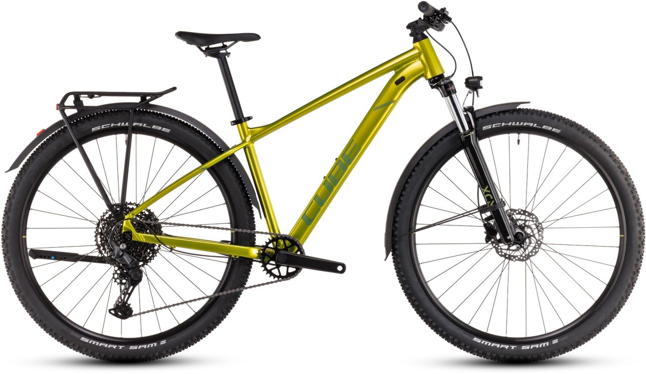 Cube Aim SLX Allroad flashlime n juniper 2025 - Hardtail Mountainbike