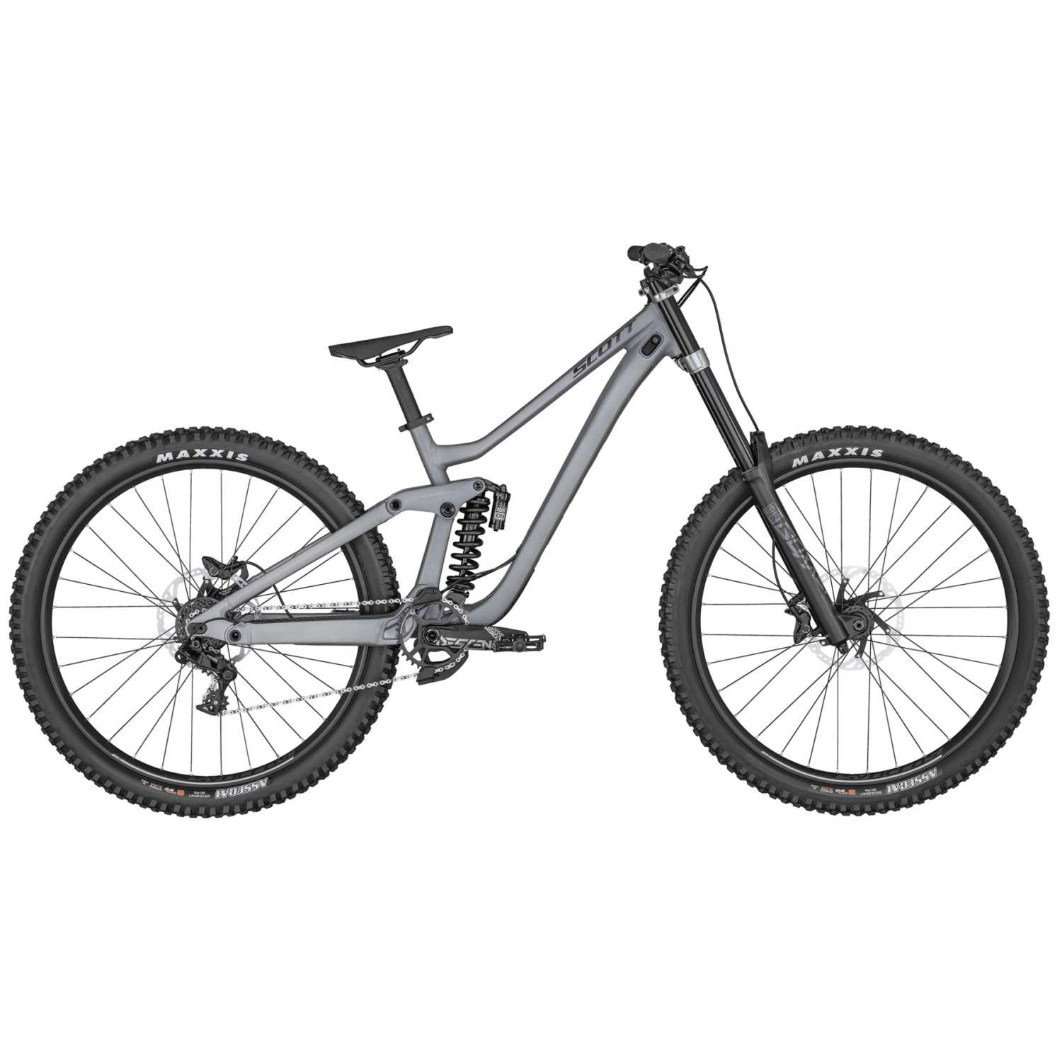 Scott Gambler 920 Cool Raw Alloy Fully Mountainbike